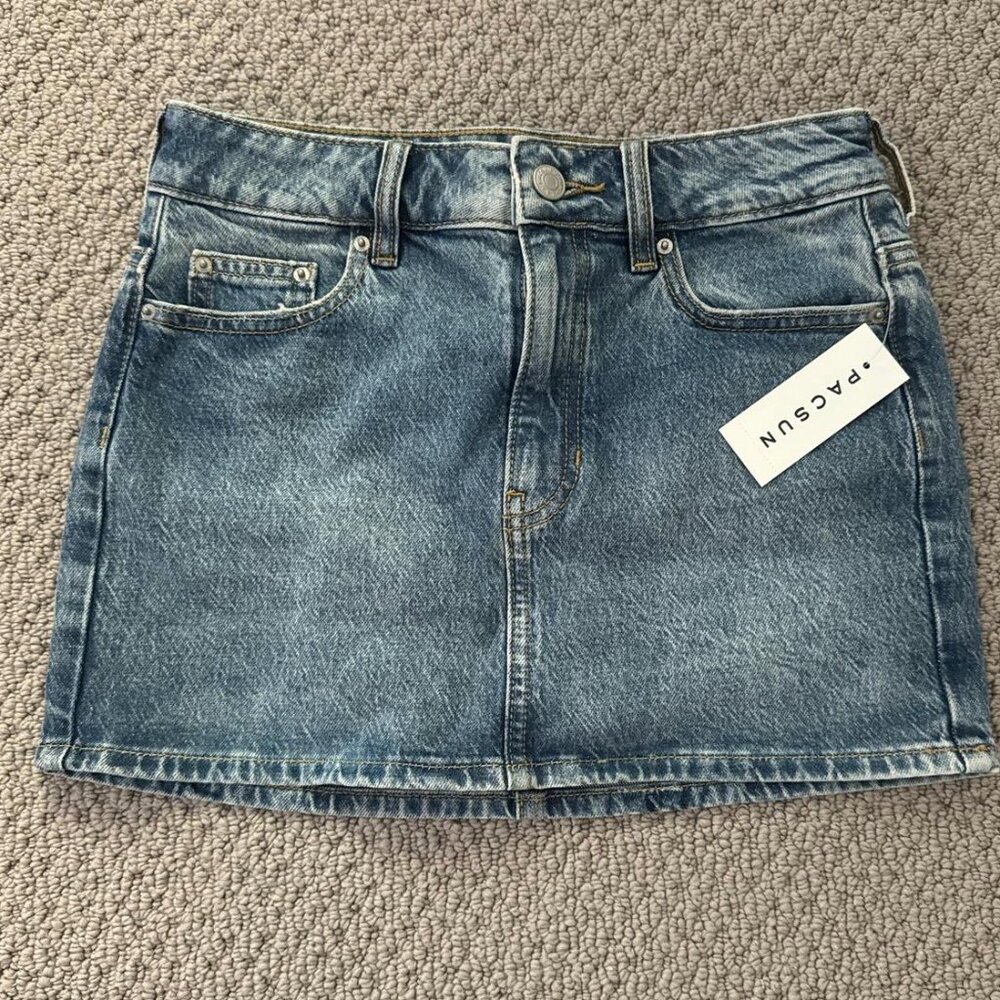 PacSun women's jean skirt
